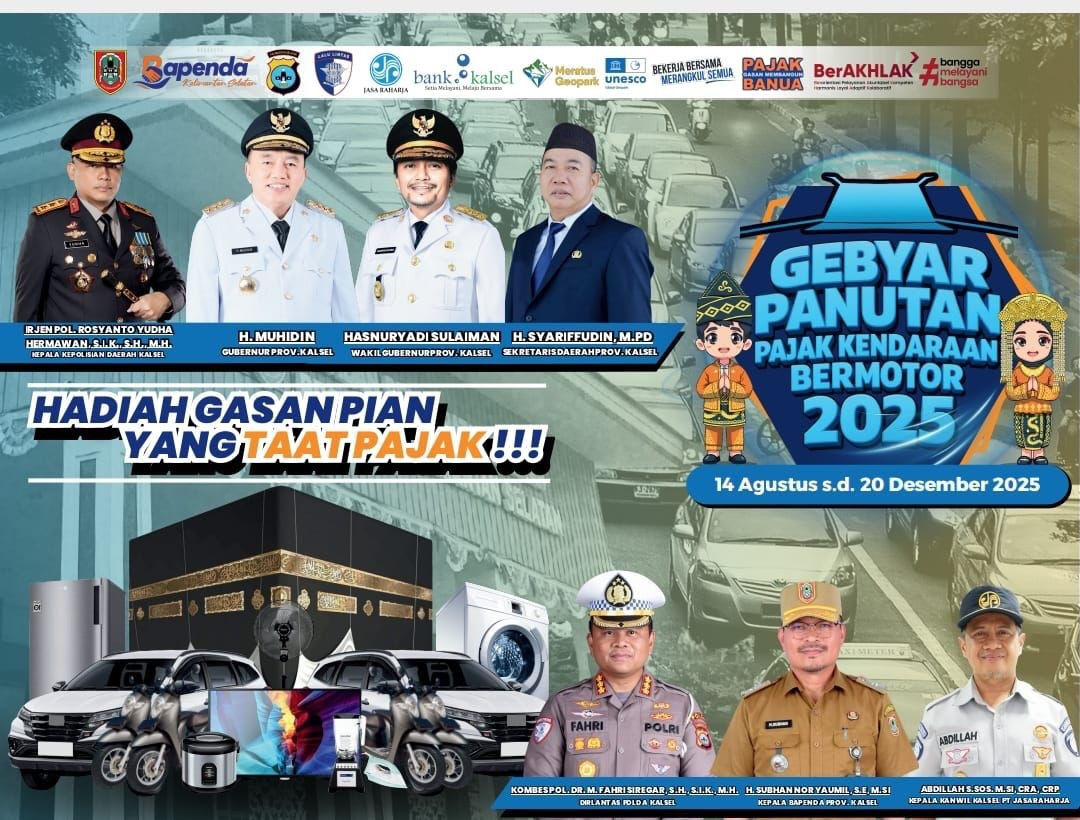 Gebyar Panutan Pajak Kendaraan Bermotor 2025 Diluncurkan