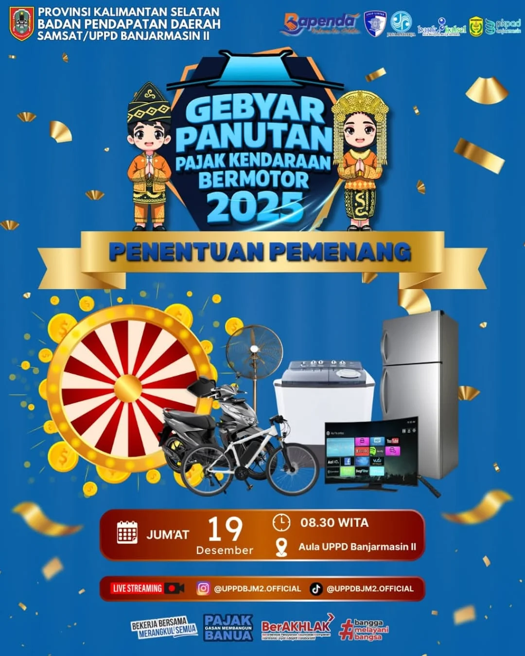 Gebyar Panutan Pajak Kendaraan Bermotor 2025: Penentuan Pemenang