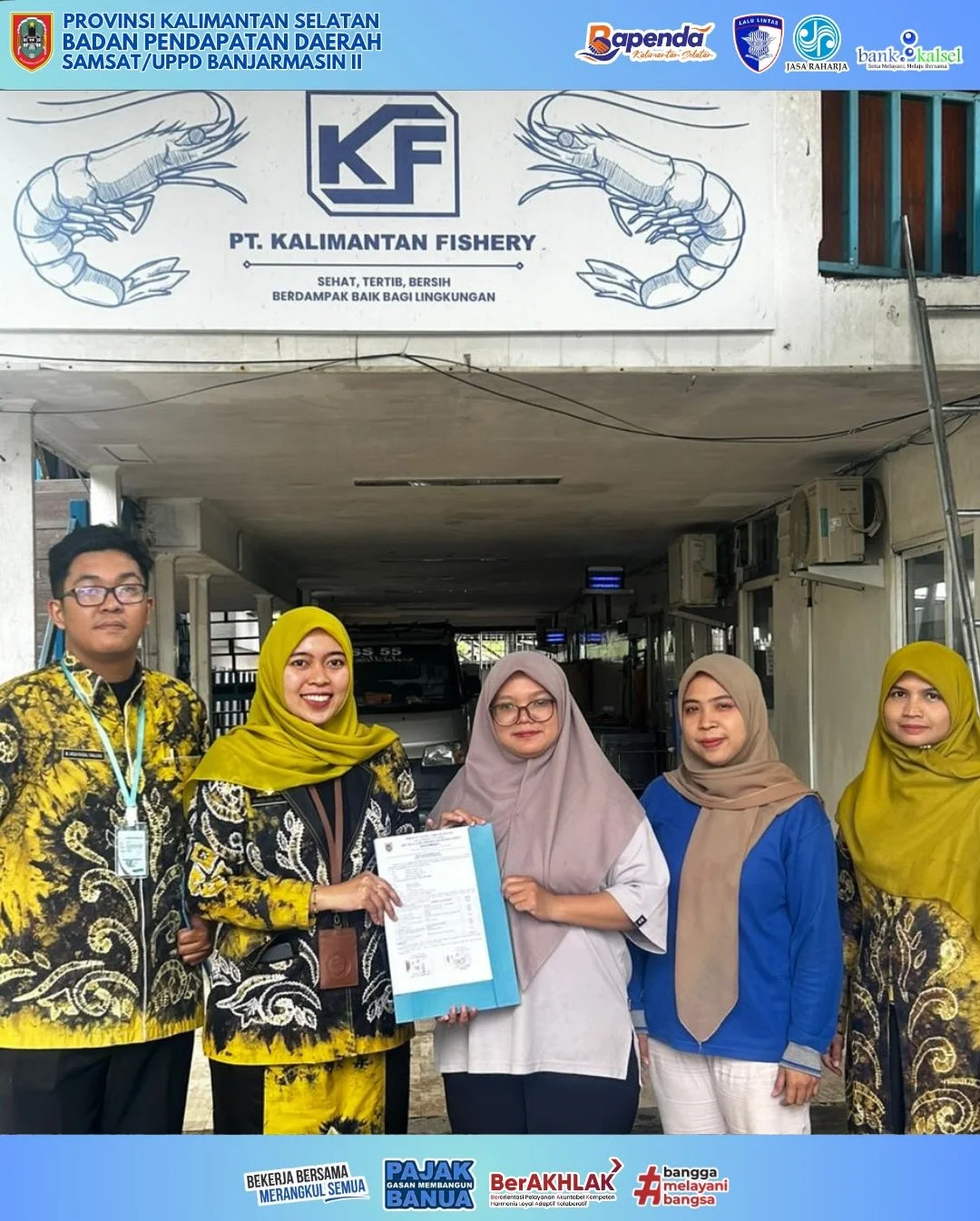 Koordinasi dan Penyampaian Berita Acara Pajak Air Permukaan