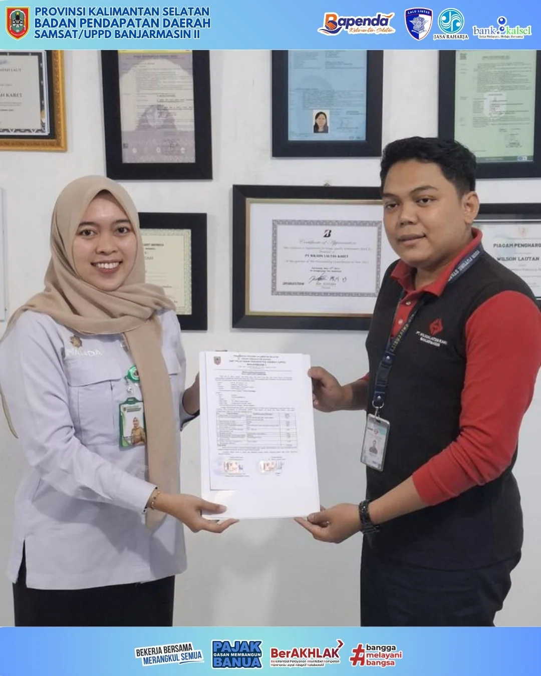 Koordinasi Perpanjangan Kesepakatan Berita Acara UPPD Banjarmasin II
