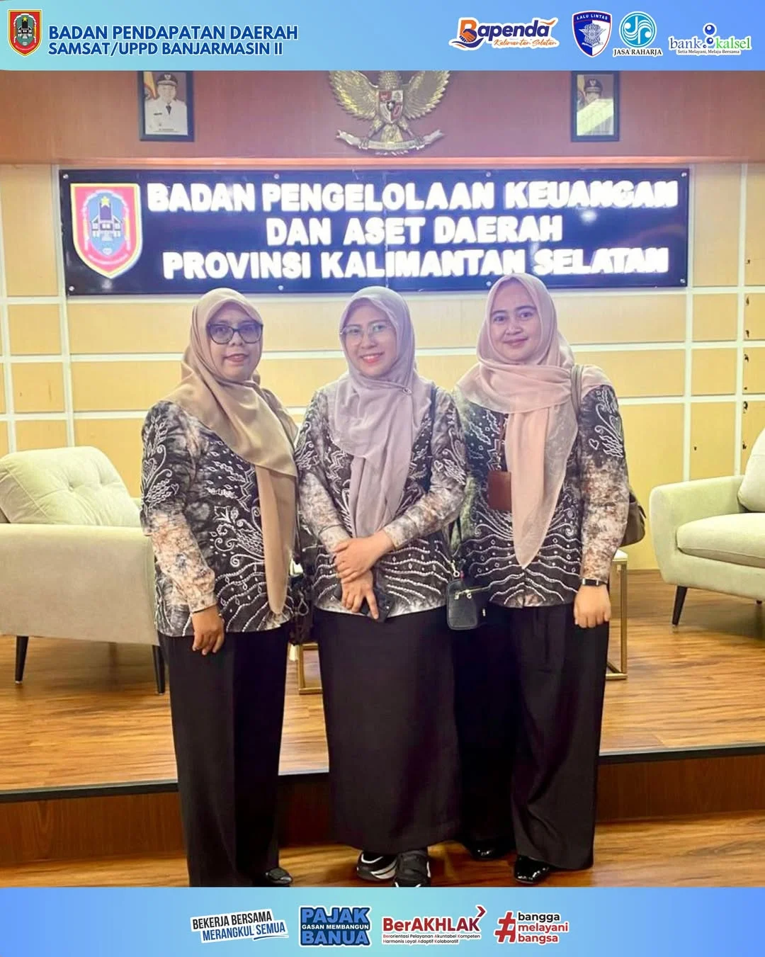 Unit Pelayanan Pendapatan Daerah (UPPD) Banjarmasin II Menghadiri Sosialisasi Usulan Standar Harga Satuan TA 2027