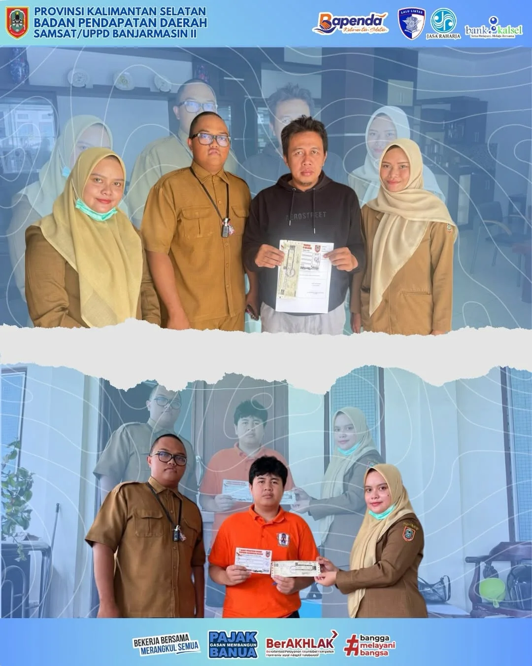 Monitoring dan Penyampaian Notice Pajak Alat Berat (PAB) di Wilayah UPPD Banjarmasin II