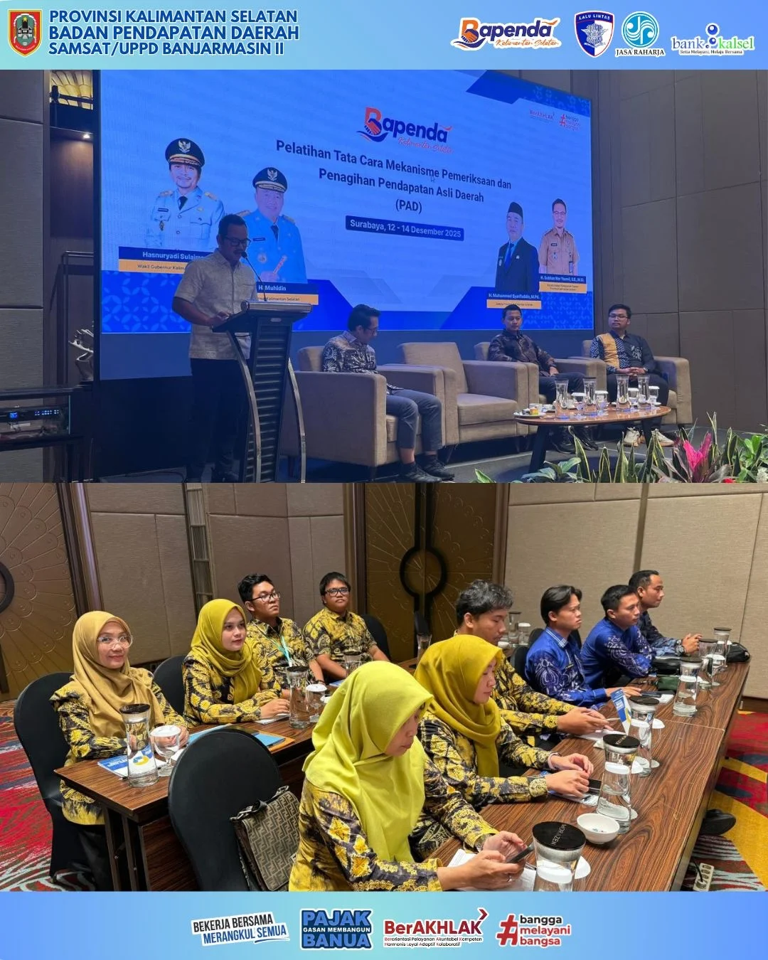 Pelatihan Tata Cara Mekanisme Pemeriksaan dan Penagihan PAD