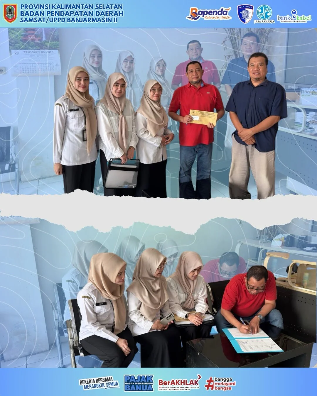 Pendataan Potensi Penerimaan Pajak Daerah di UPPD Banjarmasin II