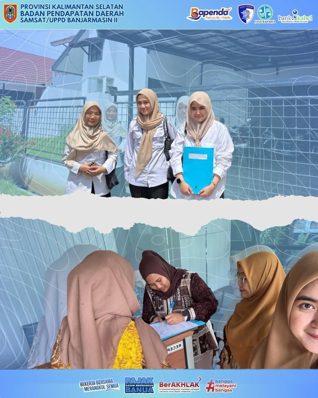 Pendataan Potensi Penerimaan Pajak Daerah di UPPD Banjarmasin II - Foto 2