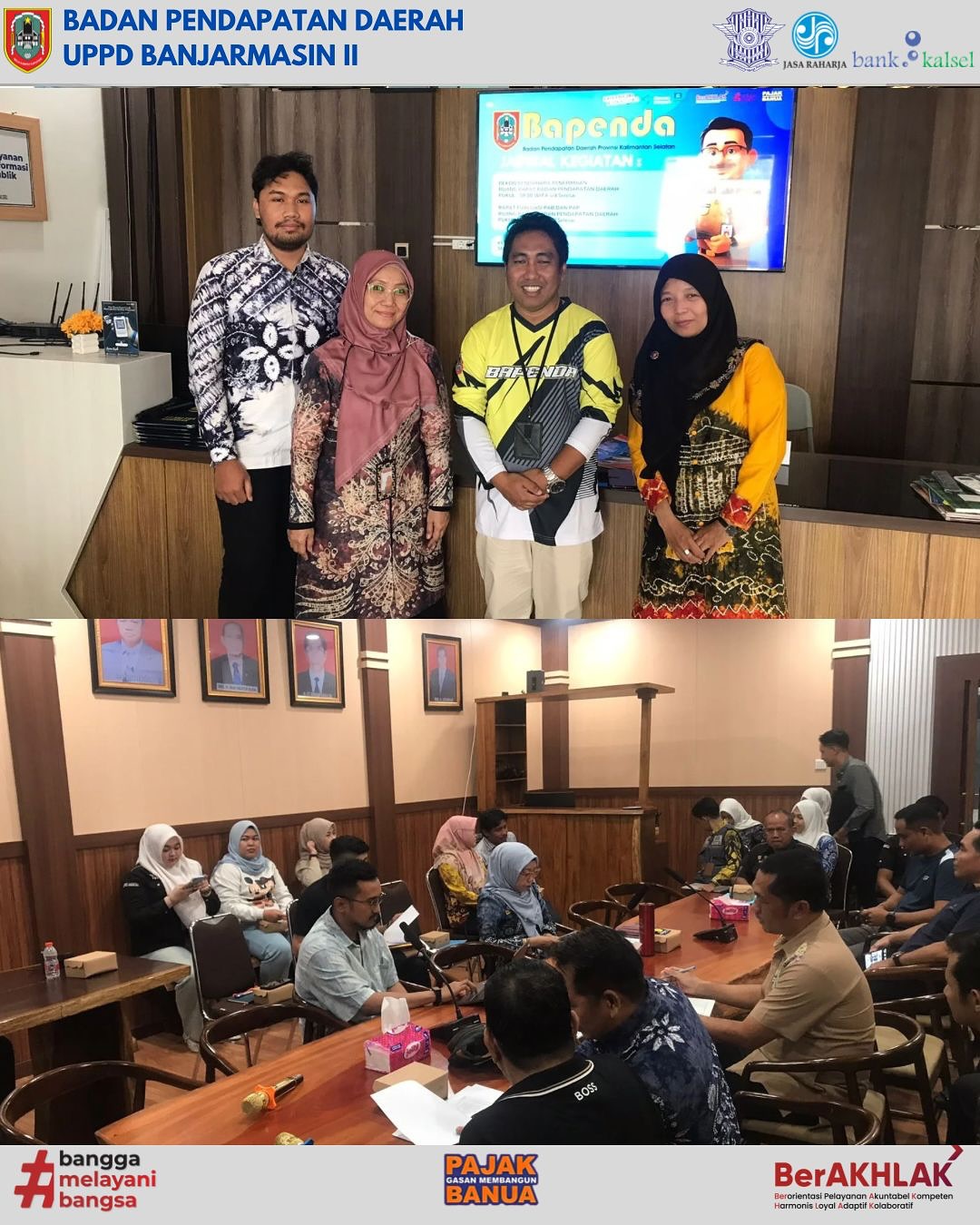 Bapenda Kalsel Rancang Strategi Baru, Targetkan Optimalisasi Pajak Alat Berat dan Air Permukaan