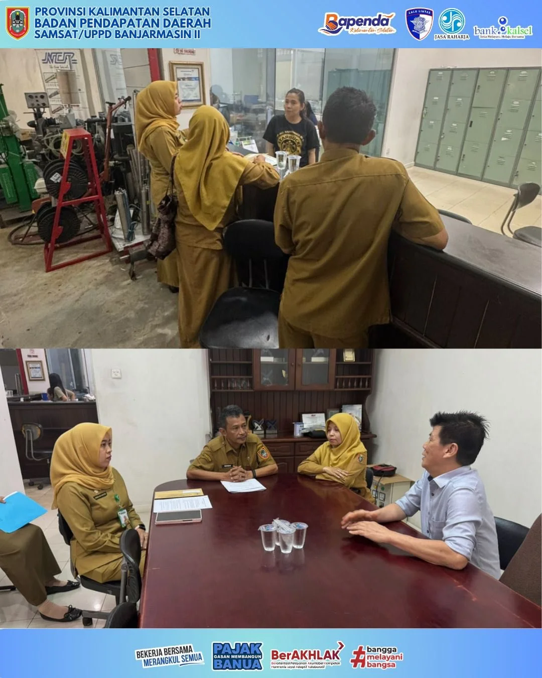 Survei Lapangan Pajak Alat Berat di Wilayah UPPD Banjarmasin II - Foto 3