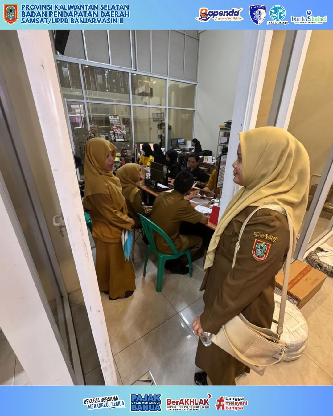 Survei Lapangan Pajak Alat Berat di Wilayah UPPD Banjarmasin II - Foto 2