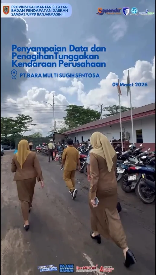 Penyampaian Data dan Penagihan Tunggakan Kendaraan Perusahaan