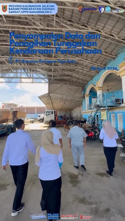 Penyampaian Data dan Penagihan Tunggakan Kendaraan Perusahaan