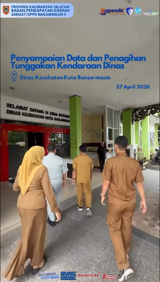 Penyampaian Data dan Penagihan Tunggakan Kendaraan Dinas